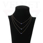 Trendy Golden Multi Layer Chain Necklace Oxidised Evil Eye Pendant Beachwear