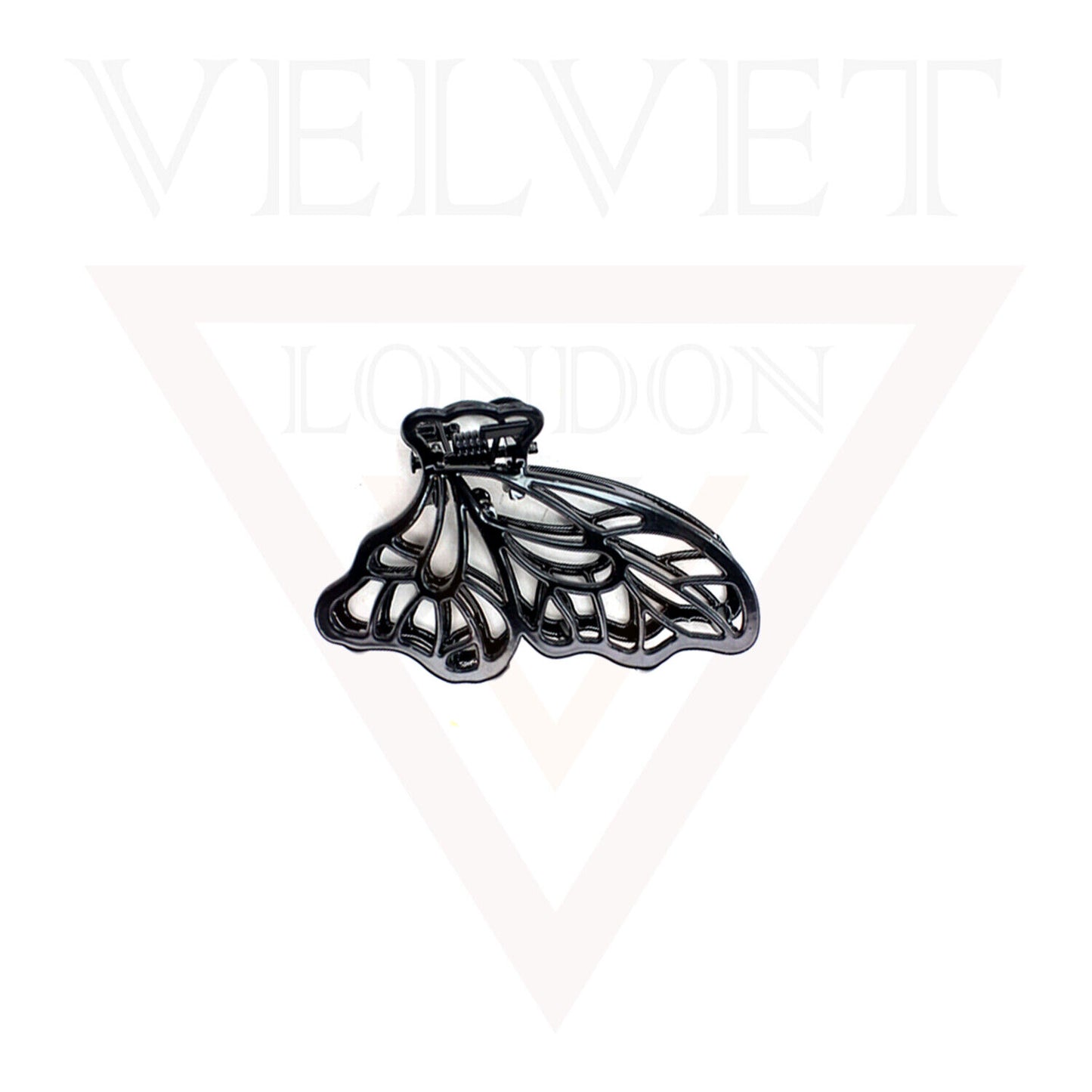 Metal Hair Claw Clips Frosted Hair Clamp Butterfly Matte Clutcher Hair Jaw Claw