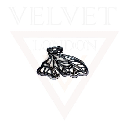 Metal Hair Claw Clips Frosted Hair Clamp Butterfly Matte Clutcher Hair Jaw Claw