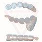 Banana Hair Clip Round Non-Slip Clamp Interlocking Comb Ponytail Holder Slide