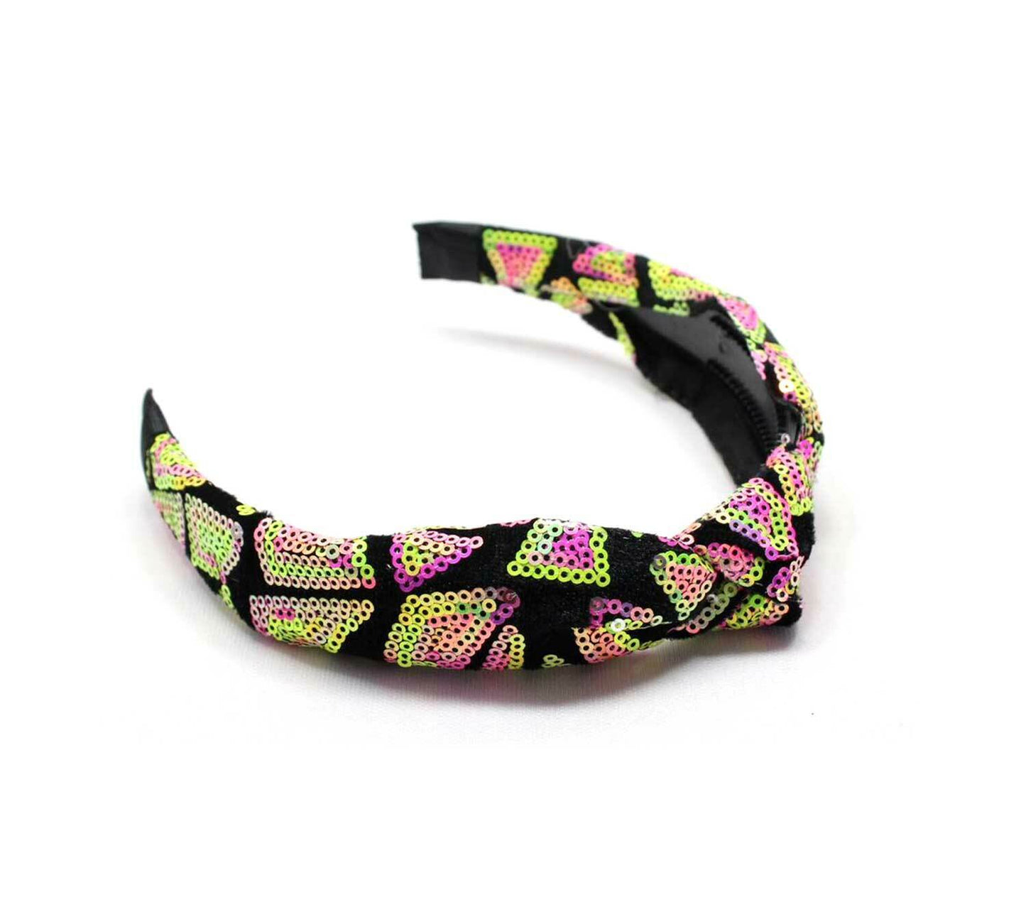 Knot Headbands Bow Hair Band Sequins Hair Hoop Head Wrap Girl Headwear Partywear