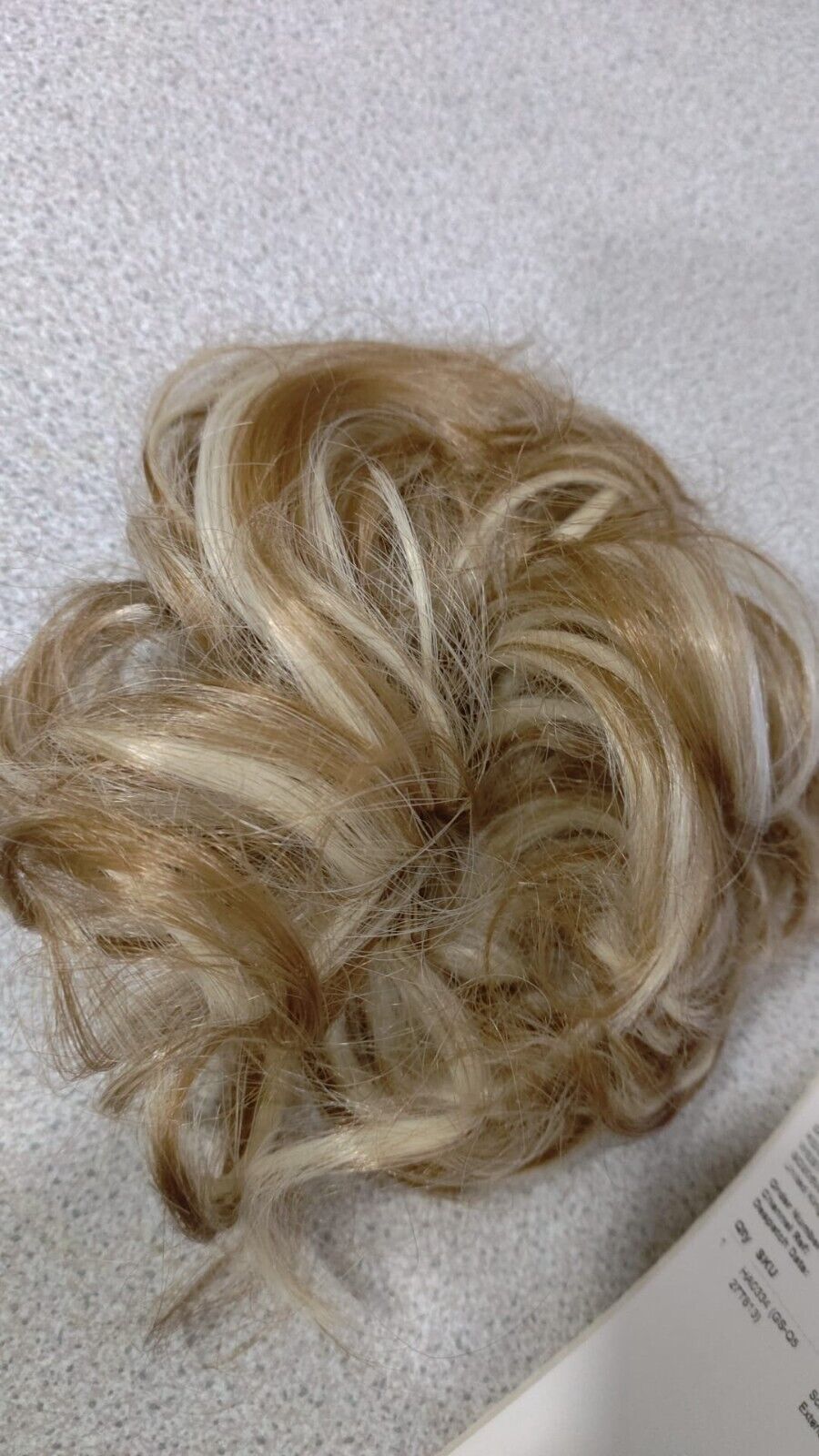 Curly Messy Bun Hair Piece Bobble Scrunchie Lady Natural Fake Hair Extensions
