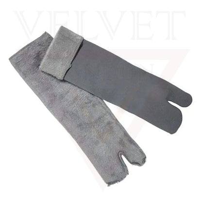 Grey Velvet Nylon Soft Socks Warm Cosy Winter Thick Thermal Socks Bed Socks