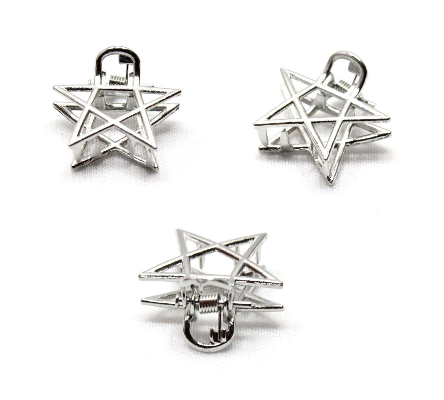 2 Small Hair Clips Claws Mini Hair Claws Clips for Women Girls Thick Thin Fine