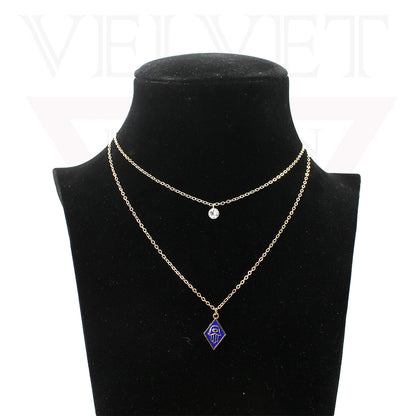 Trendy Golden Multi Layer Chain Necklace Oxidised Evil Eye Pendant Beachwear