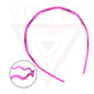 Wavey Hair Band Clear Hair Hoop With Teeth Comb Grip Headband Solid Headwears UK