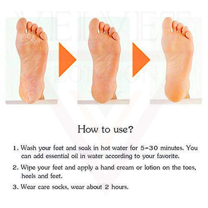 3X Unisex Silicone Cracked Feet Socks Protective Moisturizing Socks Heel Care