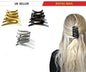 3x Hair Clip French Comb Crab Two Side Interlocking Pin Hair Styling Accessories