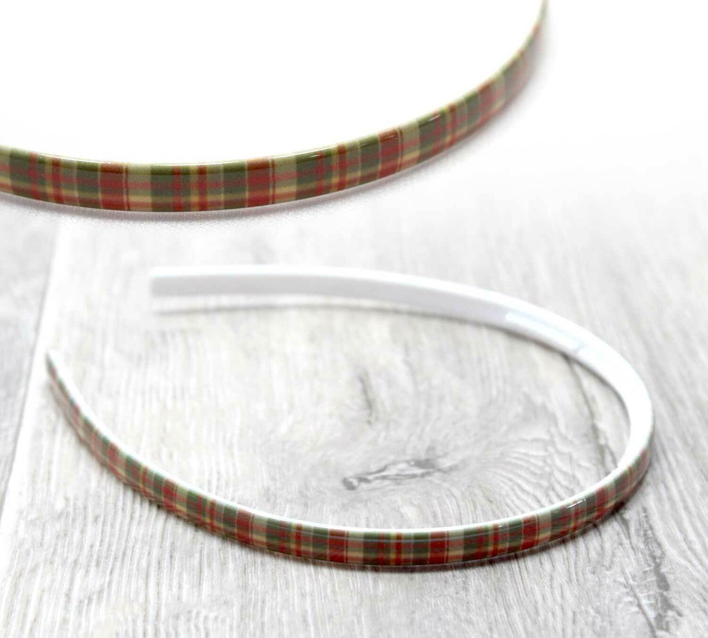 Chex Print Hair Bands Headbands Alice Hair Hoop Hair Women's Hair Accessories