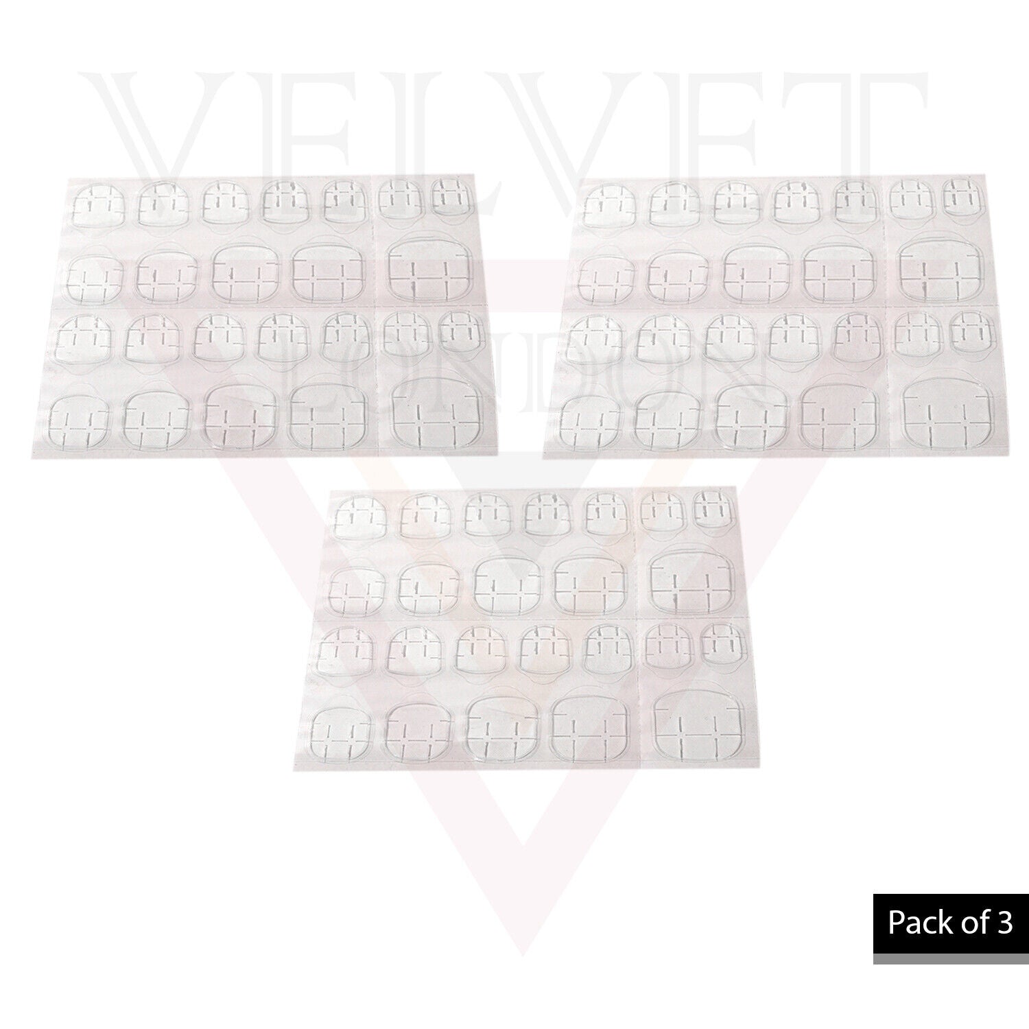 Adhesive Nail Tabs for Press On Nails Ultra Thin & Waterproof False Nail Sticky
