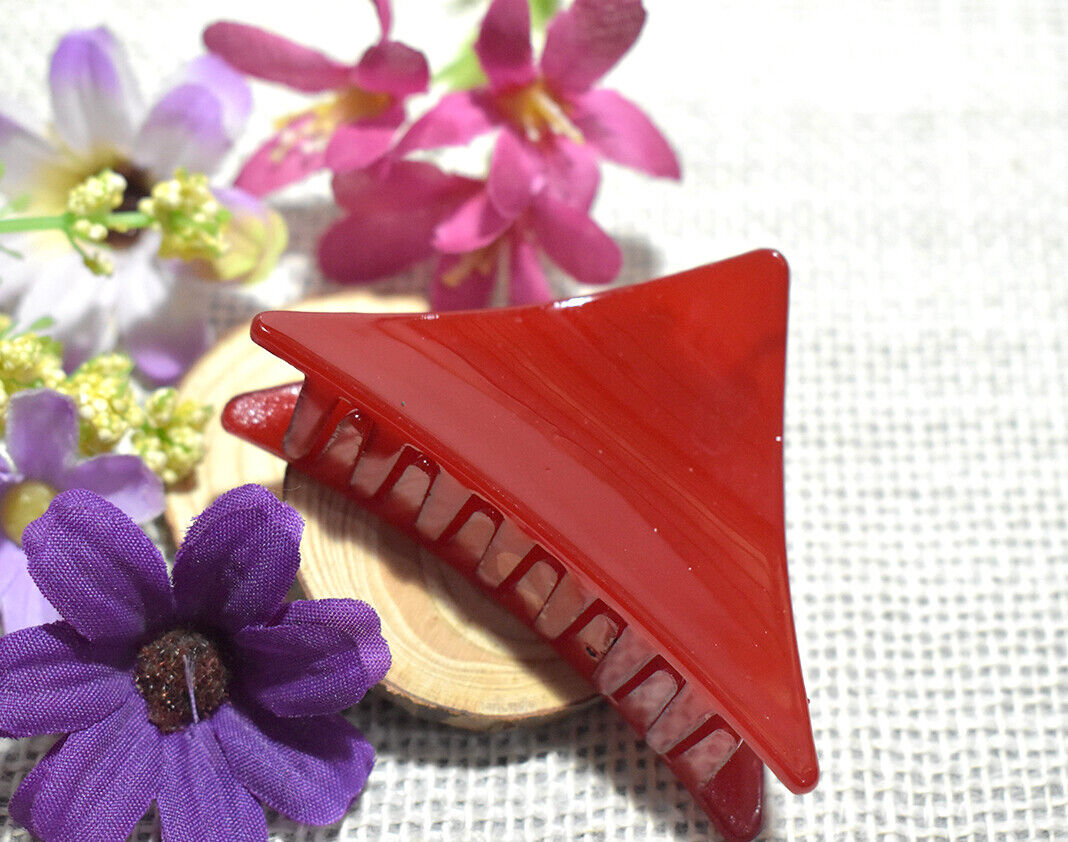 Triangle Hair Claw Cambered Tiny Hair Clip Butterfly Crab Clamp Baby Hair Grip