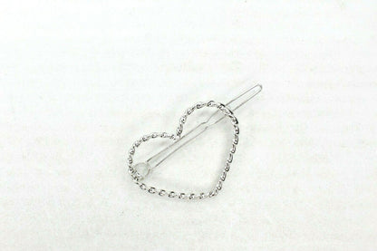 Hair Clips Clamp Silver Wava Metal Hair Pin Sliders Korean Clips Grip