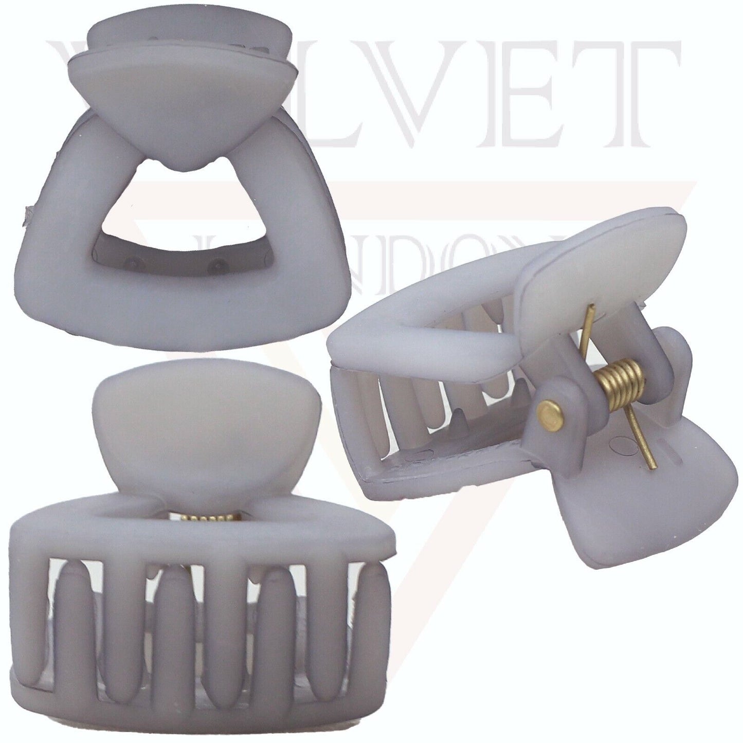 Hair Claw Clips Small Hair Clamp Neon Mini Jaw Claw Clutcher Barrette Hairpins