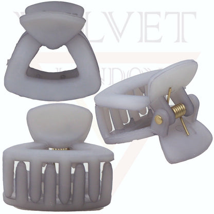 Hair Claw Clips Small Hair Clamp Neon Mini Jaw Claw Clutcher Barrette Hairpins