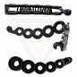 Round Banana Hair Clip Ponytail Holder Non-Slip Twist Barley Comb Clamp Grips