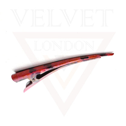 Duckbill Hair Clip Butterfly Metal Non-slip Crocodile Barrettes Teeth Clip Salon