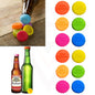 12 Pcs Beer Savers Caps Bottle Cap Silicone Beer Reusable Bottle Stoppers Wine