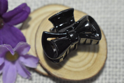 6x Mini Hair Claw Barrettes Headwear Butterfly Bow Clutches Tiny Hair Clips Crab