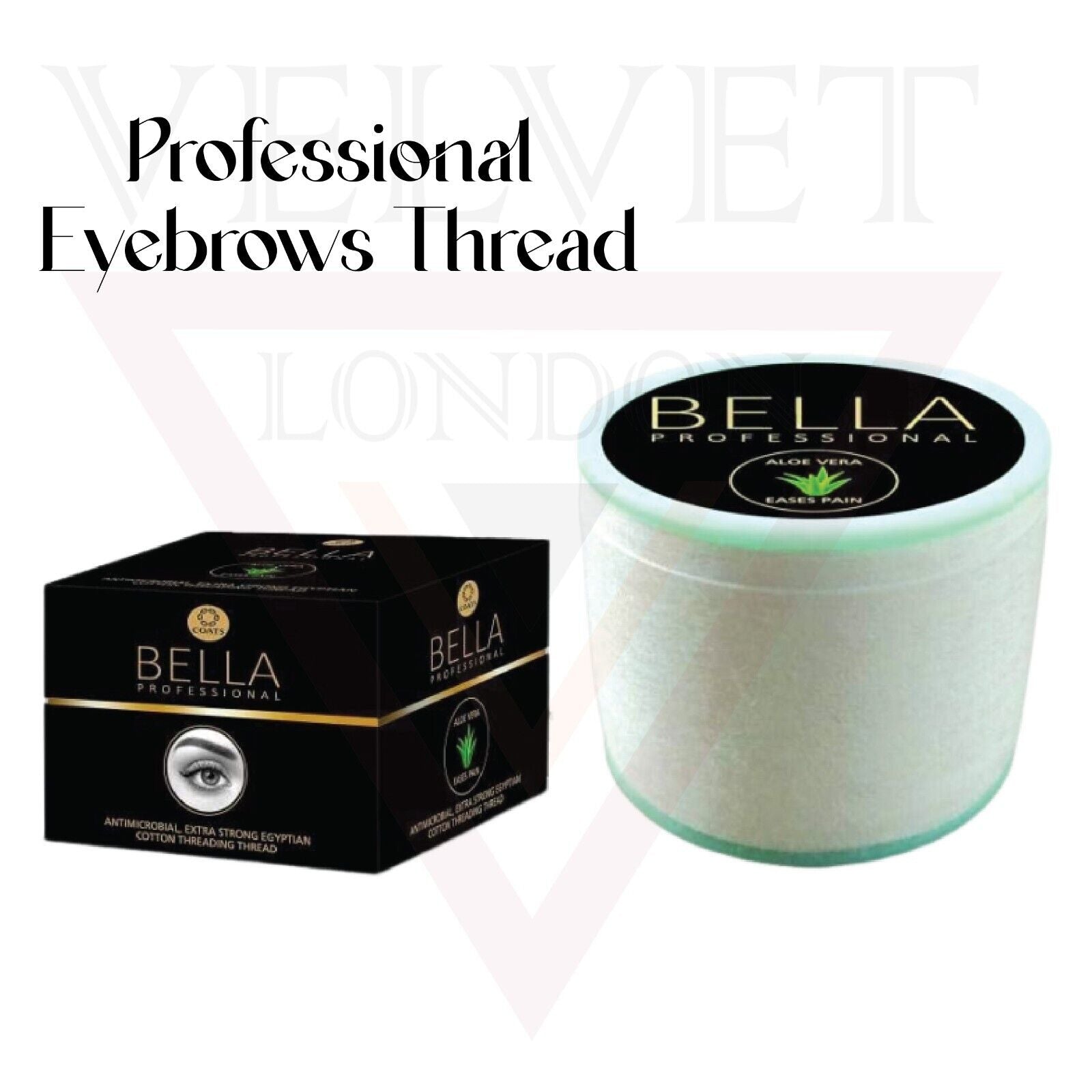 Bella Professional Eyebrow Threading Threads Antibacterial Facial Hair Removal