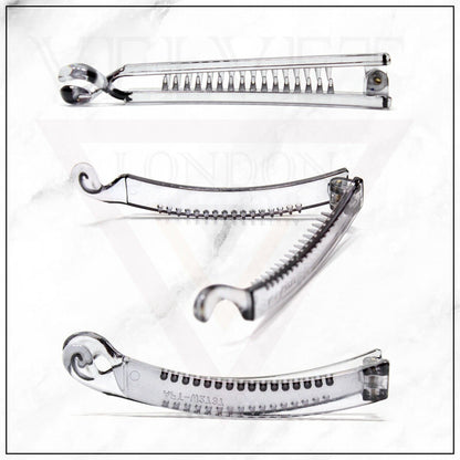 Barley Twist Hair Comb Banana Hair Clip Ponytail Clamp Grip Slide Fish Clip