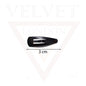 12x Black Tik Tak Bobby Bendies Hair Grips Slides Sleepies Snap Clips Hair Pins