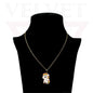 Unicorn Pendant Necklace Small Colour Golden Chain Vintage Delicate Choker
