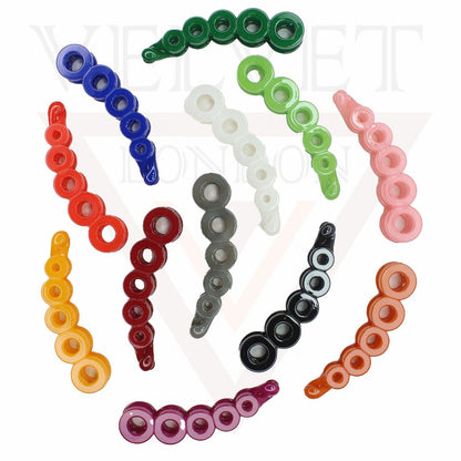 Round Banana Hair Clip Ponytail Holder Non-Slip Twist Barley Comb Clamp Grips