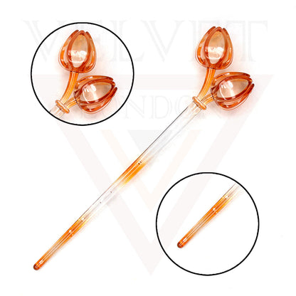 Hair Styling Sticks Messy Bun Holder Bun Maker Floral Chignon Hairpin Chopstick