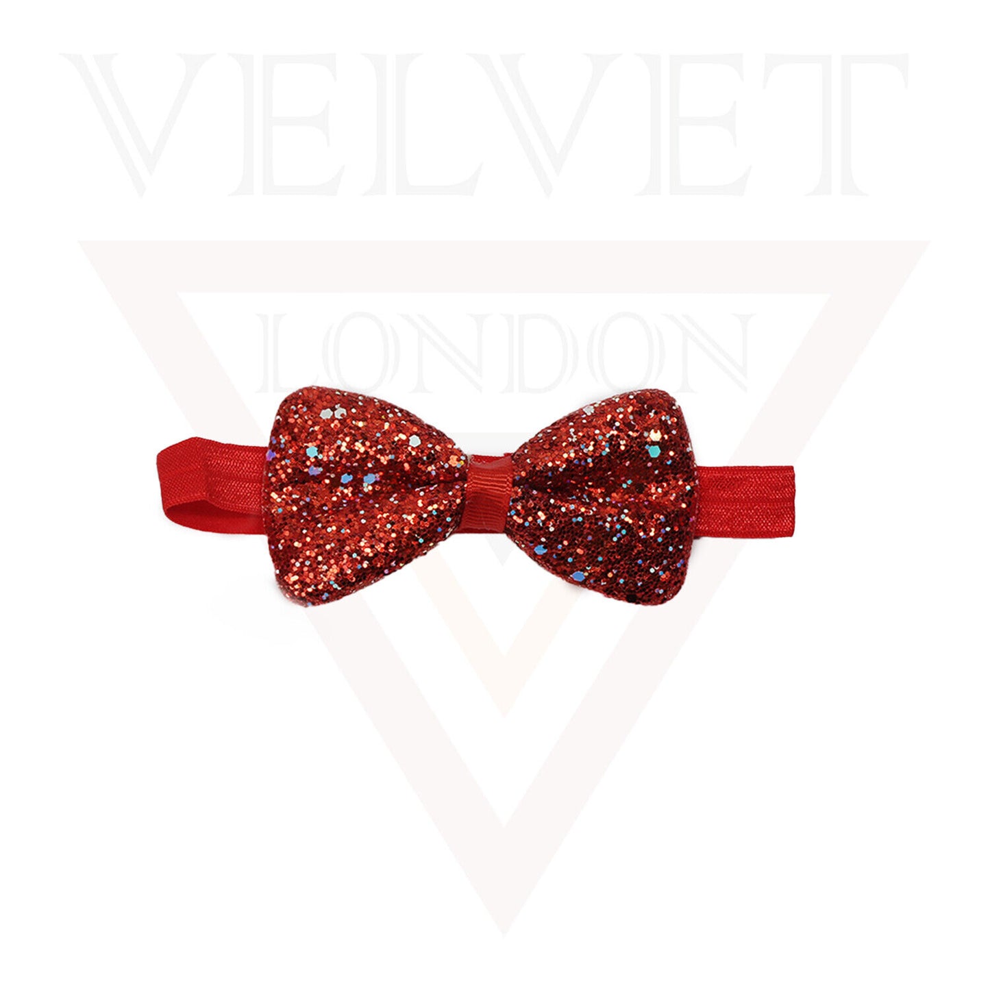 Baby Bow Headband Ribbon Elastic Hair Band Girl Headwear Bow Lace Band