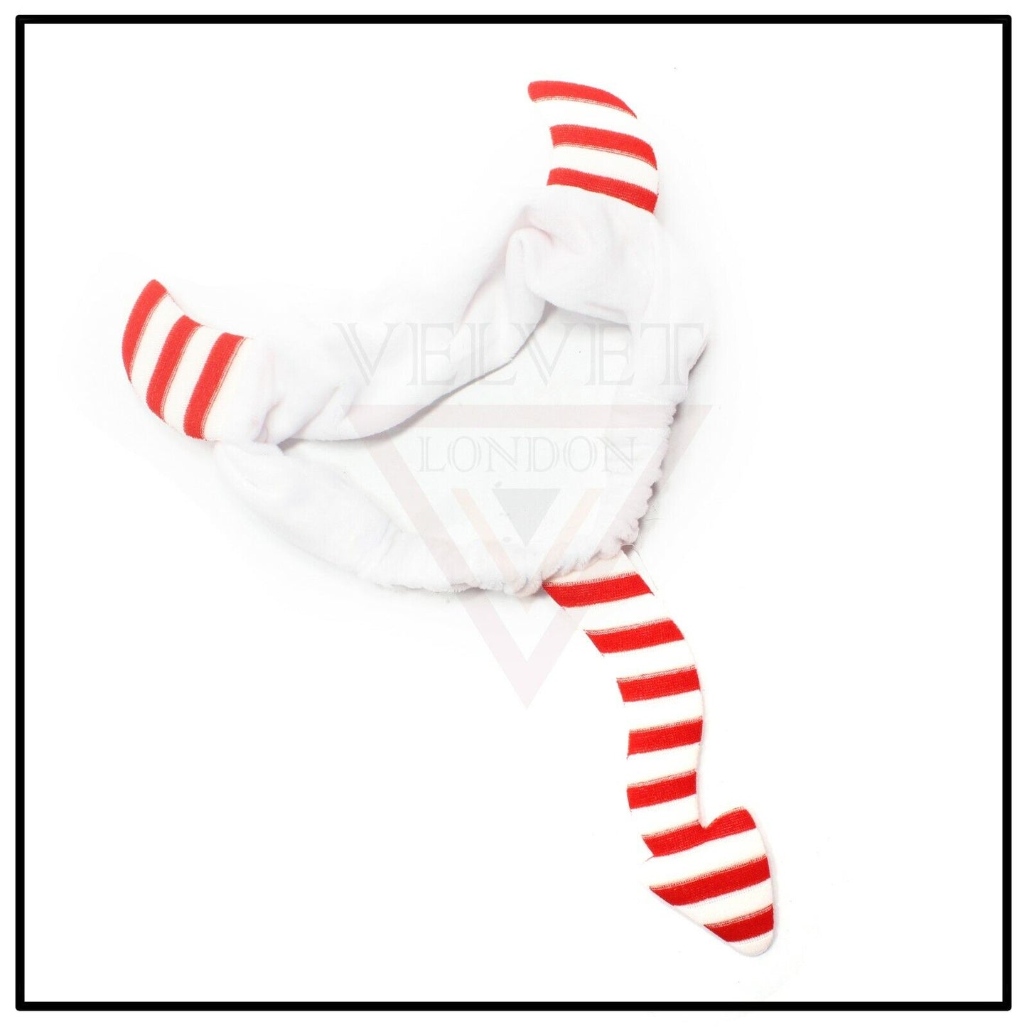 Fabric Full Hair Band With Tail Headband Hair Hoop Hair Accessories For Party