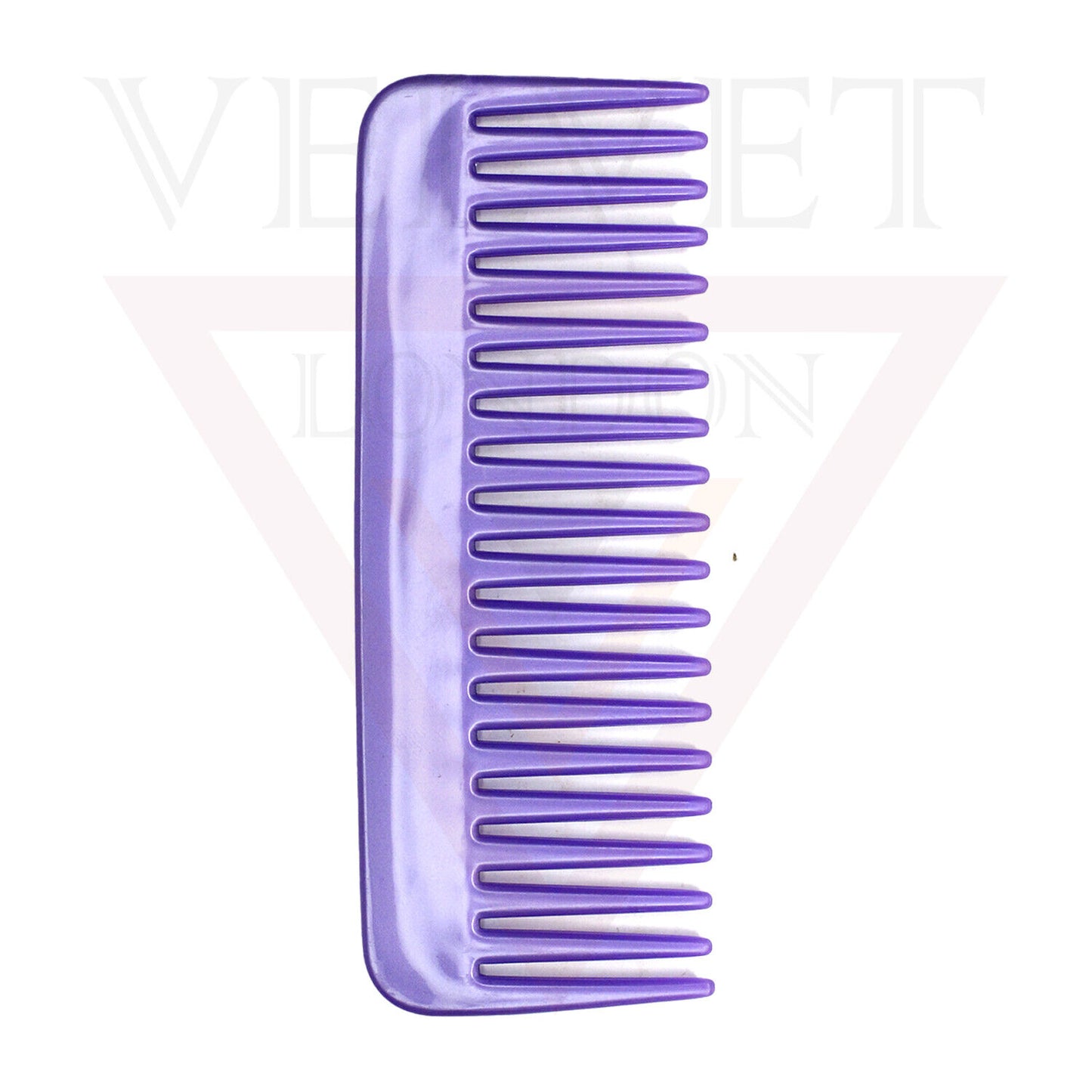 Hair Detangling Wide Tooth Comb For Curly Hair Wet Dry No Handle Shampoo Comb