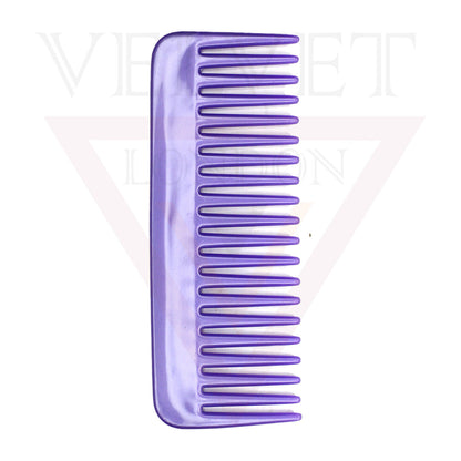 Hair Detangling Wide Tooth Comb For Curly Hair Wet Dry No Handle Shampoo Comb
