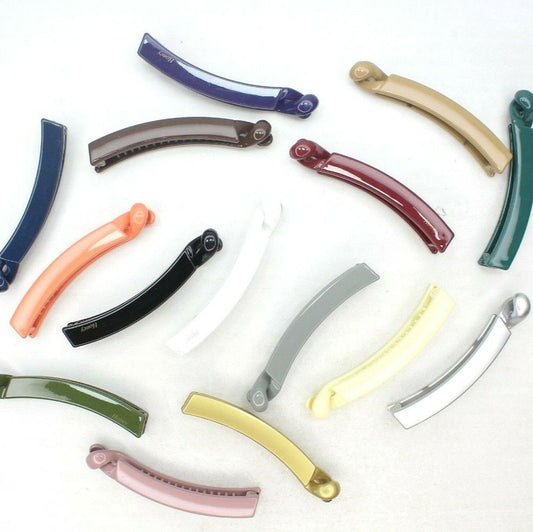 Banana Hair Clip Fish Tail Clamp Ponytail Holder Square Twist Comb Grip Hair Pin
