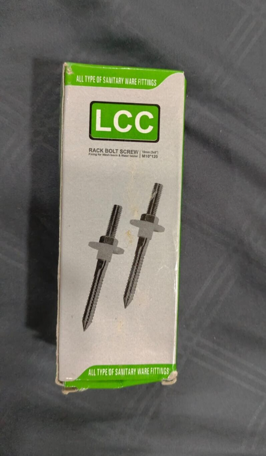Wash Basin Bolt with Nut Hand Sink Wall Fixing Rack Bolt Full Pair Accessories