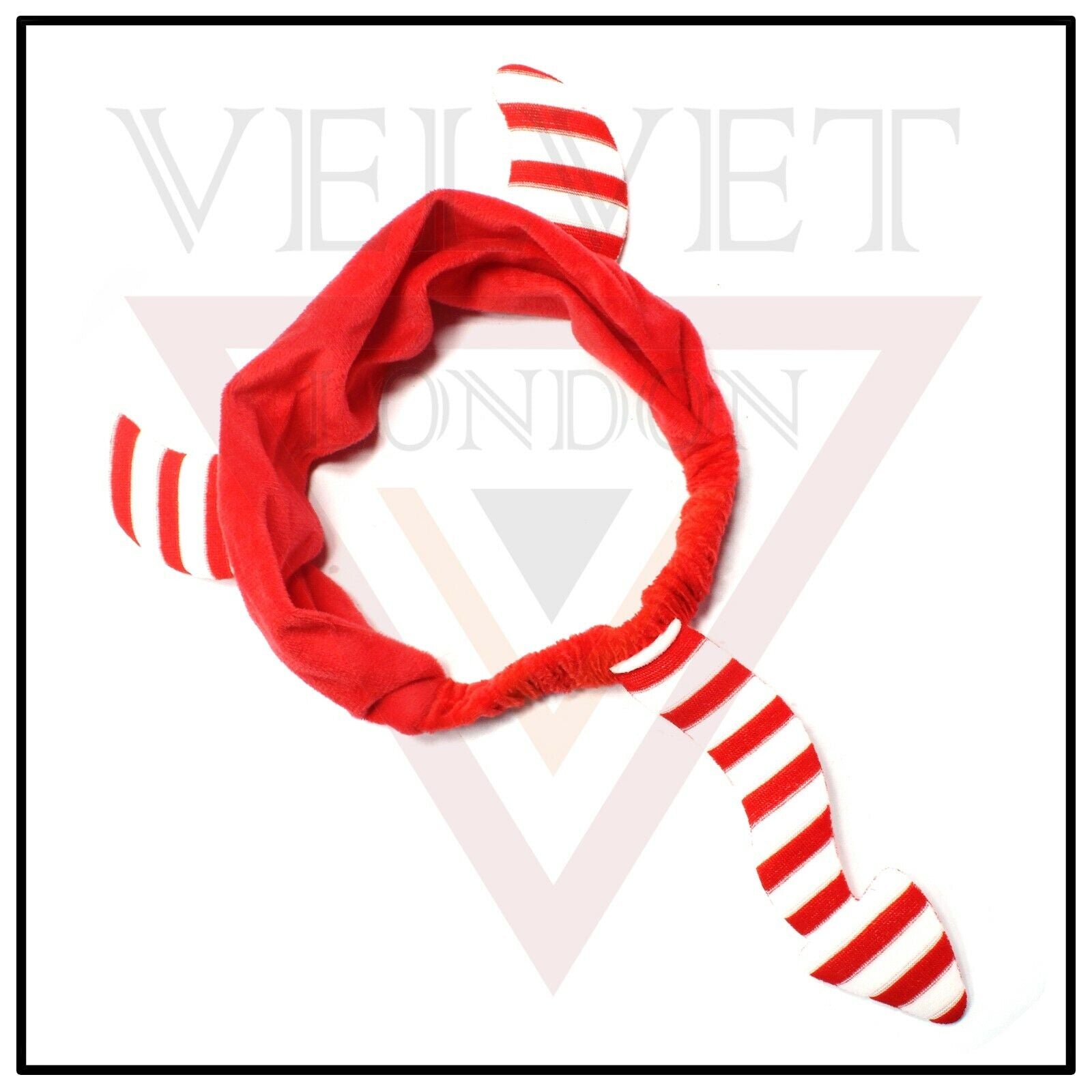 Fabric Full Hair Band With Tail Headband Hair Hoop Hair Accessories For Party