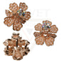 Tiny Hair Claw Diamond Pearl Mini Claw Hair Jaw Clips Crystal Butterfly Clamp UK