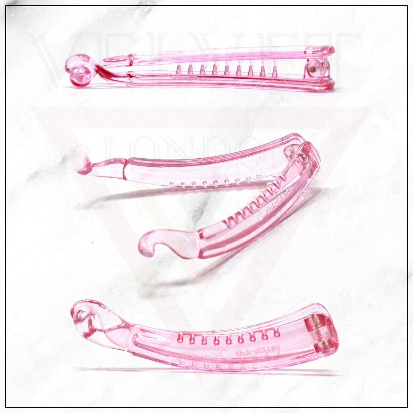 Women Long Hair Banana Hair Clip Tort Twisted Long Fish Clip Comb Grip