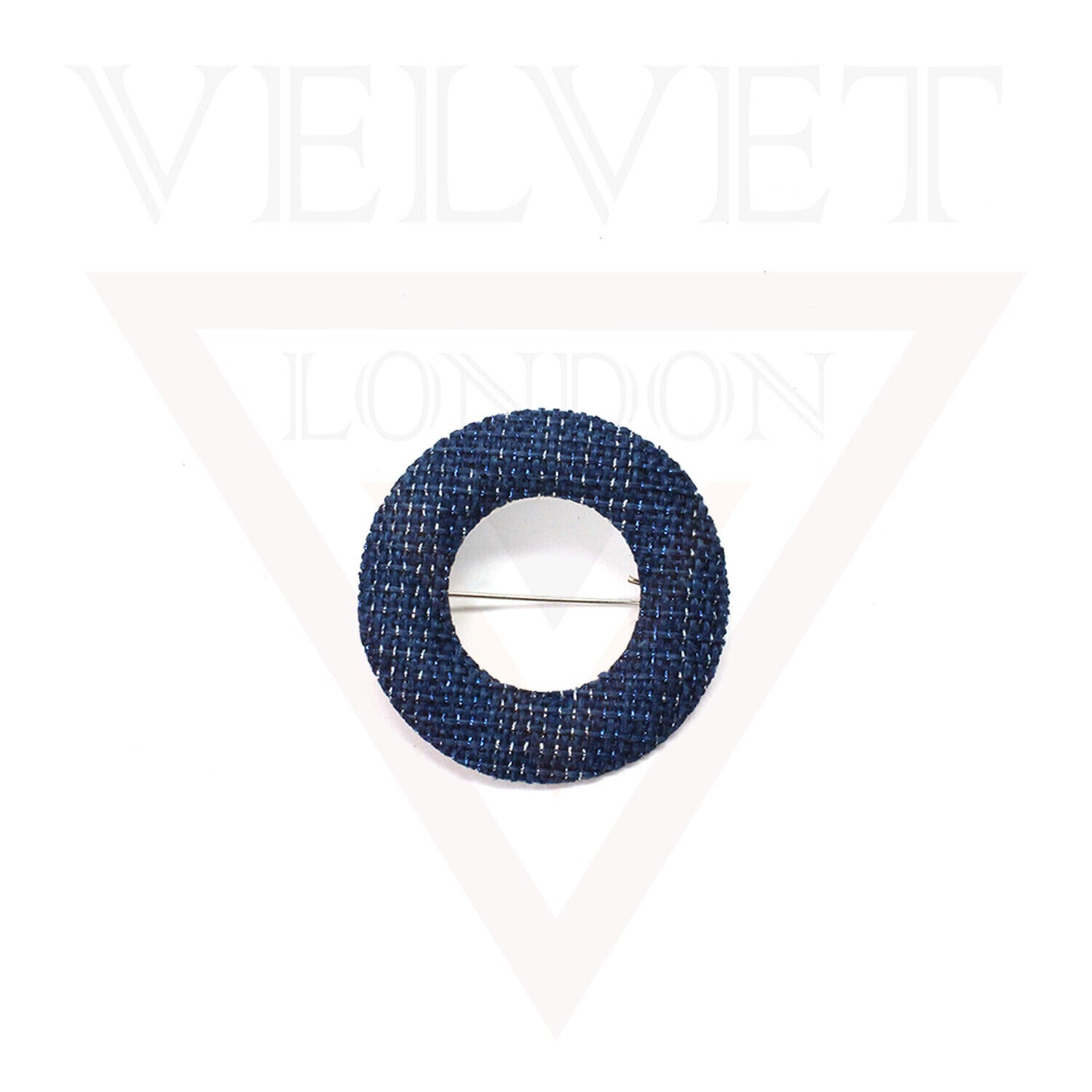Hijab Brooch Pin Safety Round Dark Colour Pins Head Scarf Clips Fancy Saree Pins