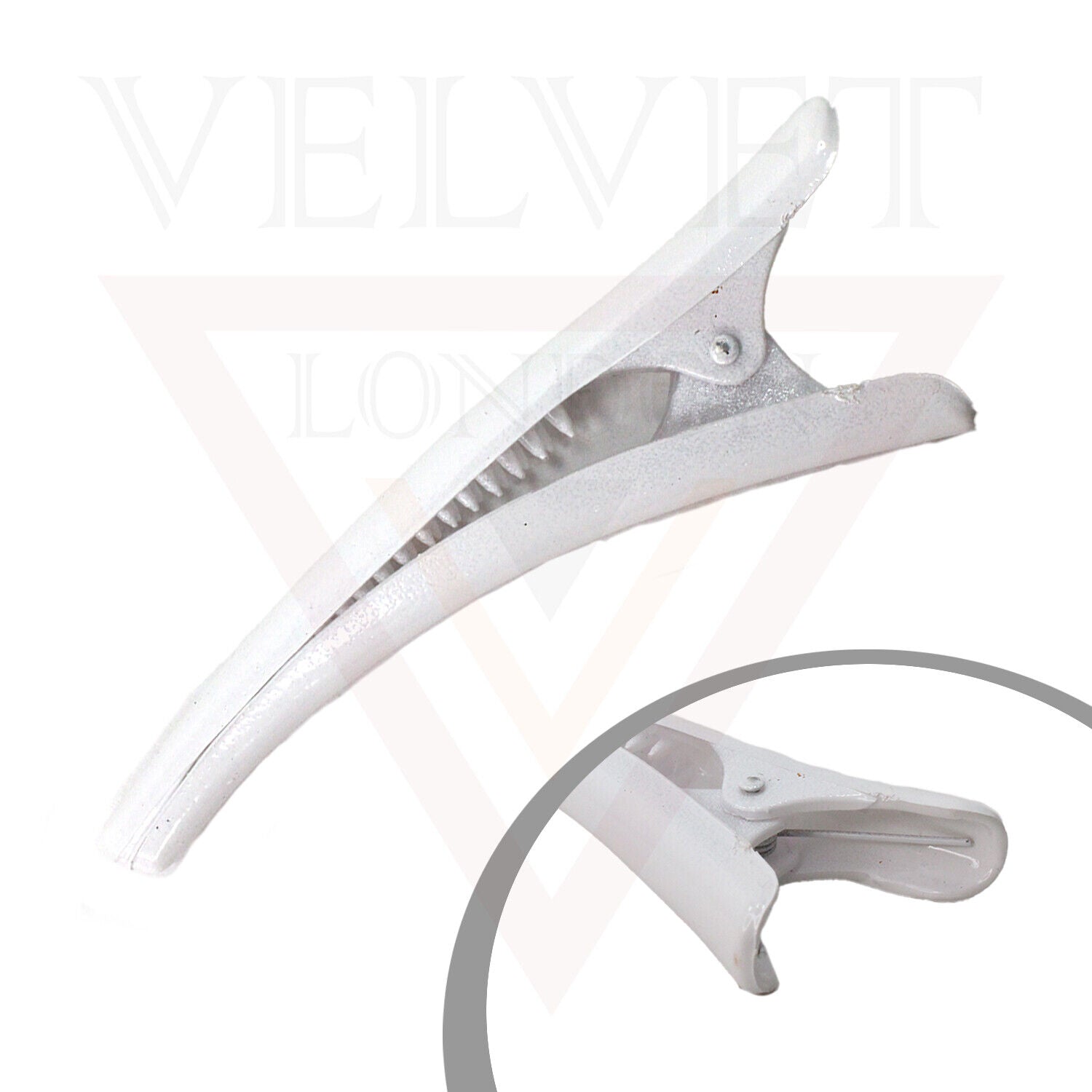 Barrettes Hair Clips Duckbill Clips Duck Teeth Bow Hair Styling Crocodile Clips