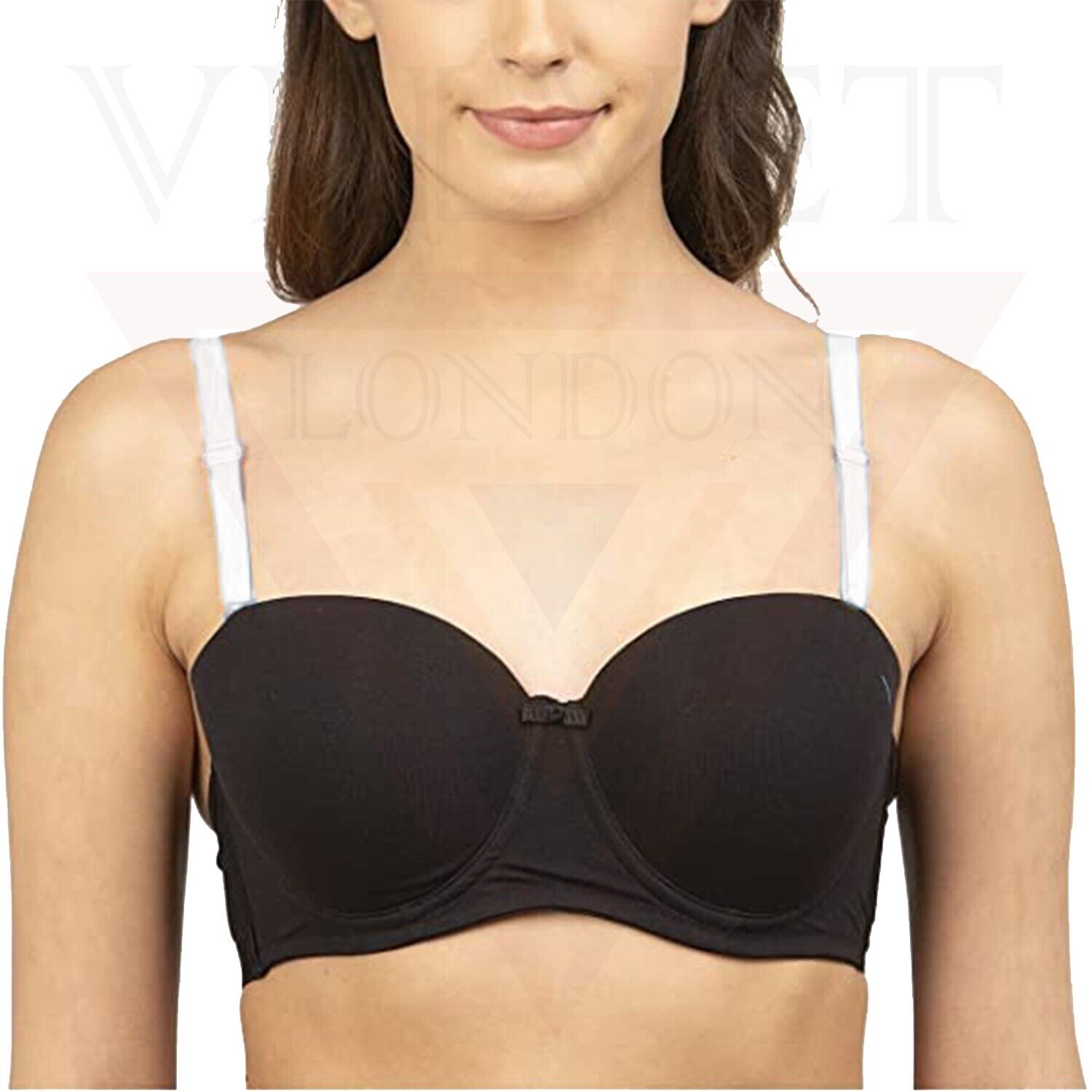 Women's Bra Straps Replacement Elastic Bra Shoulder Straps Non-Slip Lingerie 2X