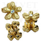 Hair Claw Drop Pearl Flower Non-Slip Mini Claw Hair jaw Clip Barrettes Hair Pins
