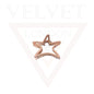 Metal Hair Claw Clips Matte Hair Clamp Star Barrette Frosted Jaw Accessories