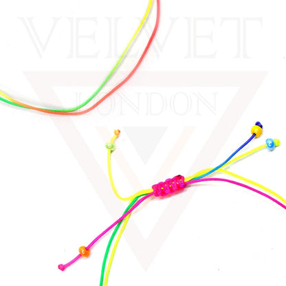 Bohemian Anklet Bracelets Rope Adjustable Handmade Wrap Simple Thread For Girls