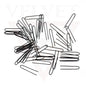 50x Black Plain U Pins U-Shaped Small Hair Clip Bobby Pins Hair Bun Styling Pins