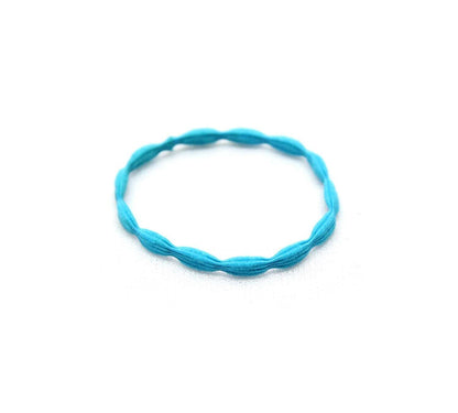 Colourful Hair Bands Mini Children Elastic Rope Thin Hair Rubber Bands Bobbles