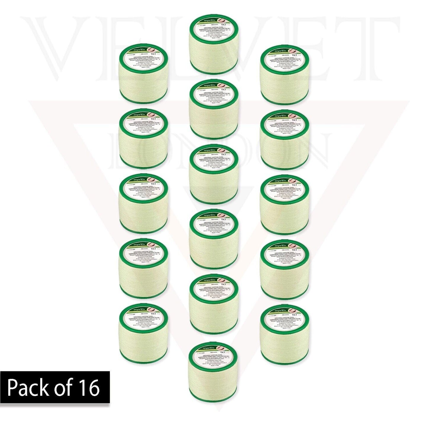 16x Organica Eyebrow Cotton Thread Antiseptic Facial Hair Removal Threading New