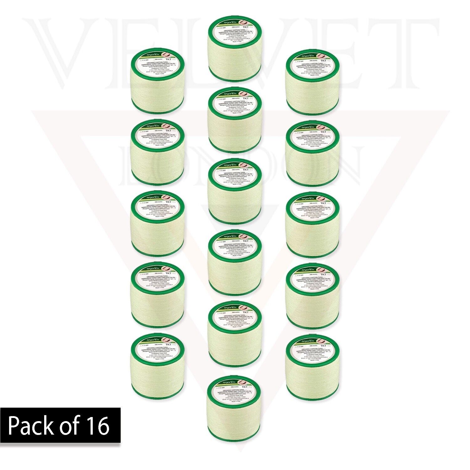 16x Organica Eyebrow Cotton Thread Antiseptic Facial Hair Removal Threading New
