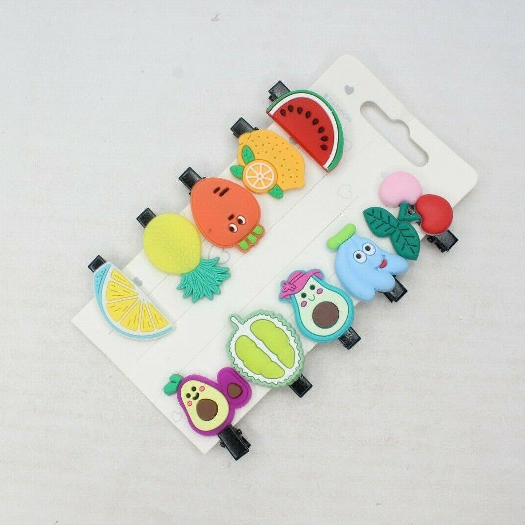 Cartoon Hair Clips Mix Design Baby Hairpin Kids Crocodile Clips Girl Hair Grips