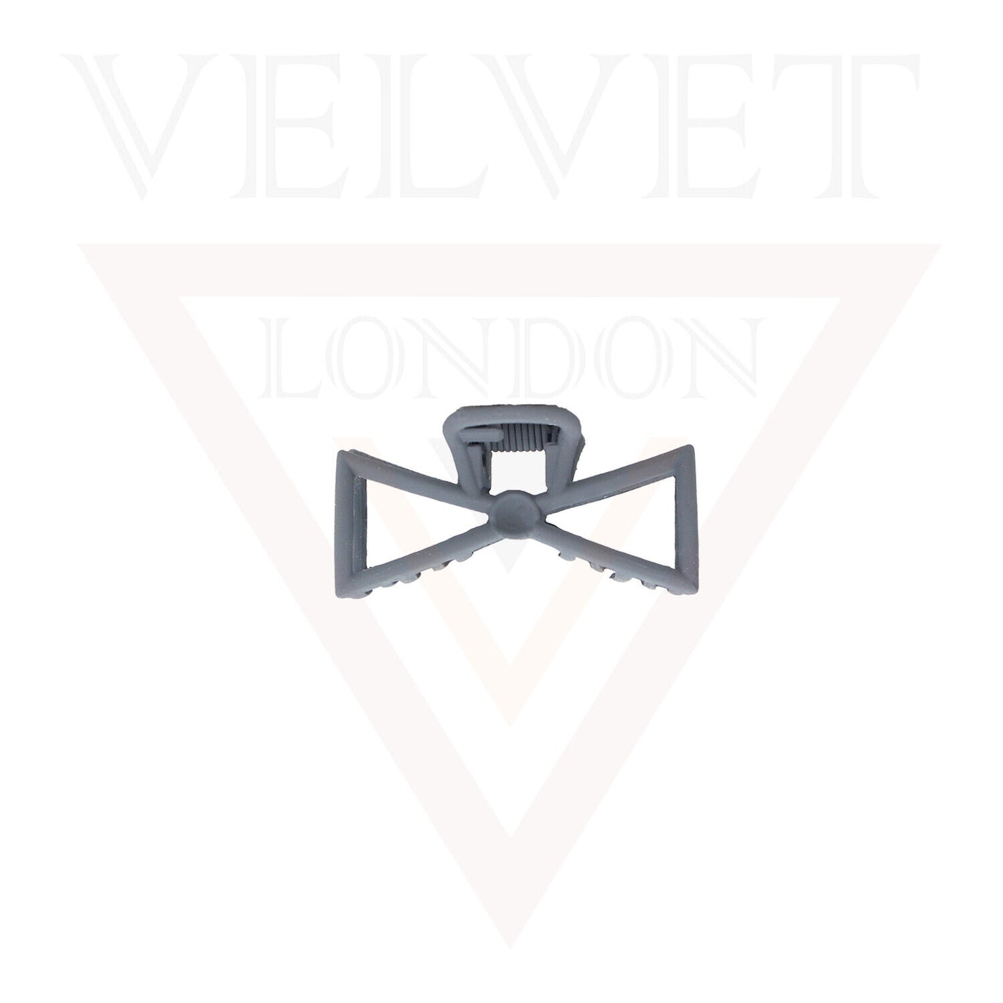Hair Claw Clips Hair Clamp Frosted Claw Metal Bow Non-slip Barrette Matte Jaw