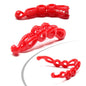 Twist Banana Hair Clip Barley French Glossy Fishtail Comb Ponytail Holder Pins